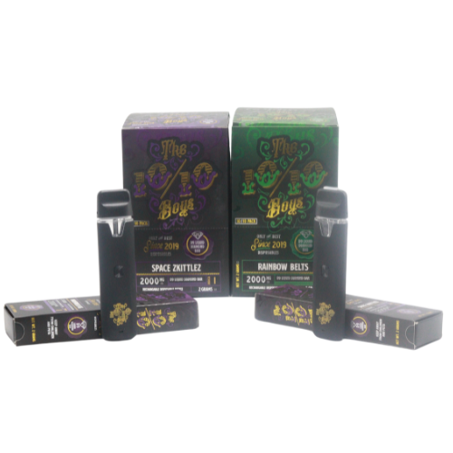 The 10/10 Boys Premium 2ml Disposable Vape Carts Bulk Wholesale (EMPTY)