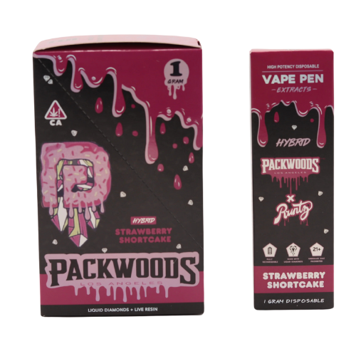 Packwoods x Runtz 1G Disposable Vape Carts (EMPTY)